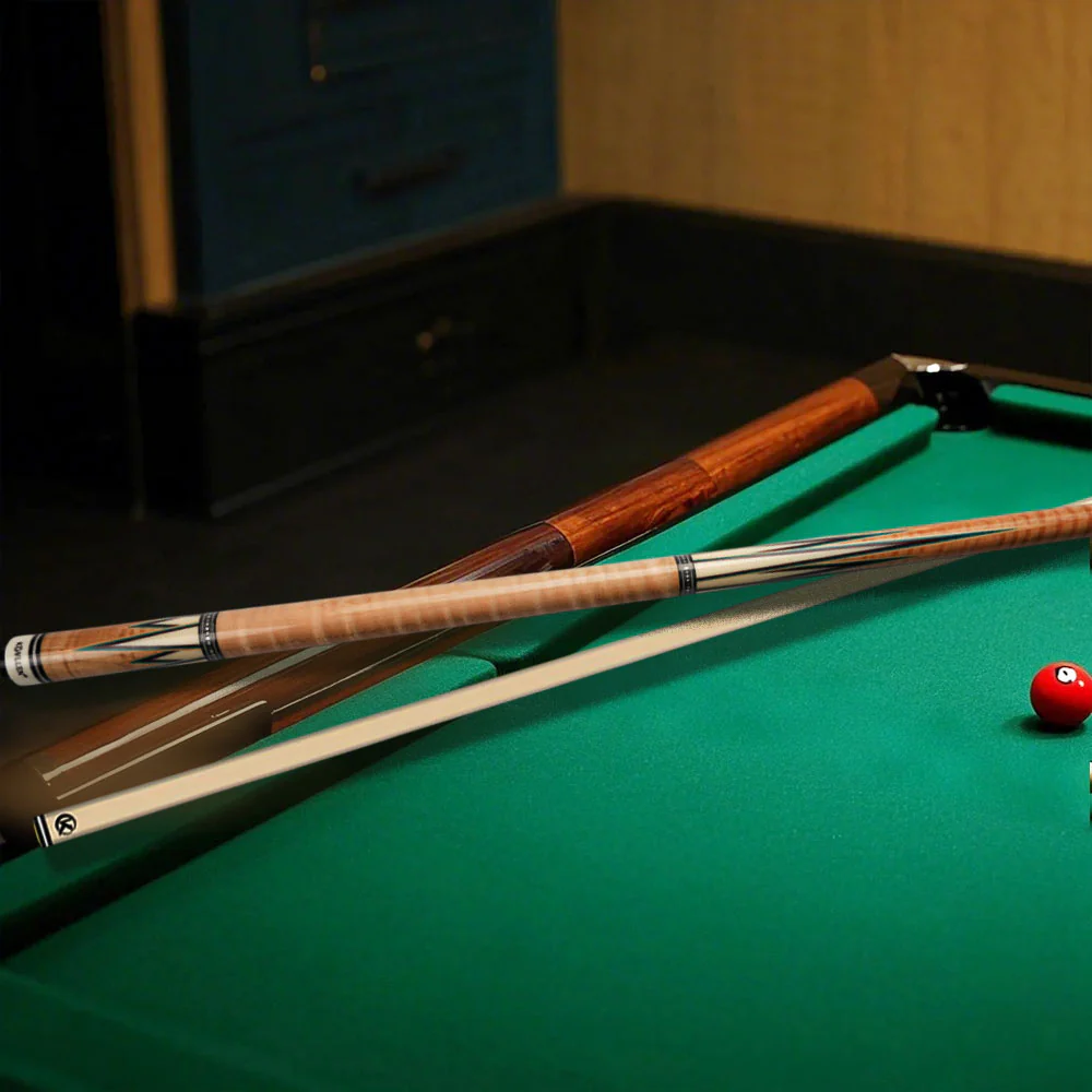 KONLLEN Premier Professional CXD-P1 2-Piece Carom Cue Maple Wood 18.5-20OZ Billiard Cue 142CM - Wood - Image 7