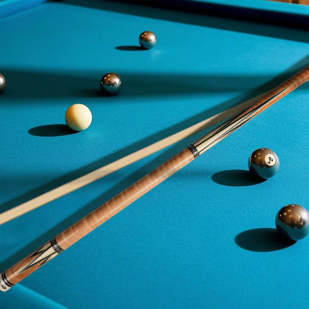 KONLLEN Premier Professional CXD-P1 2-Piece Carom Cue Maple Wood 18.5-20OZ Billiard Cue 142CM - Wood - Image 8