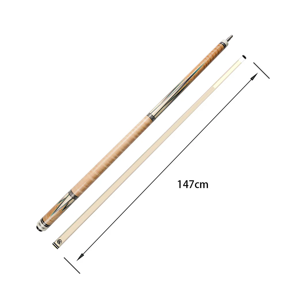 KONLLEN Premier Professional CXD-P1 2-Piece Carom Cue Maple Wood 18.5-20OZ Billiard Cue 142CM - Wood - Image 9