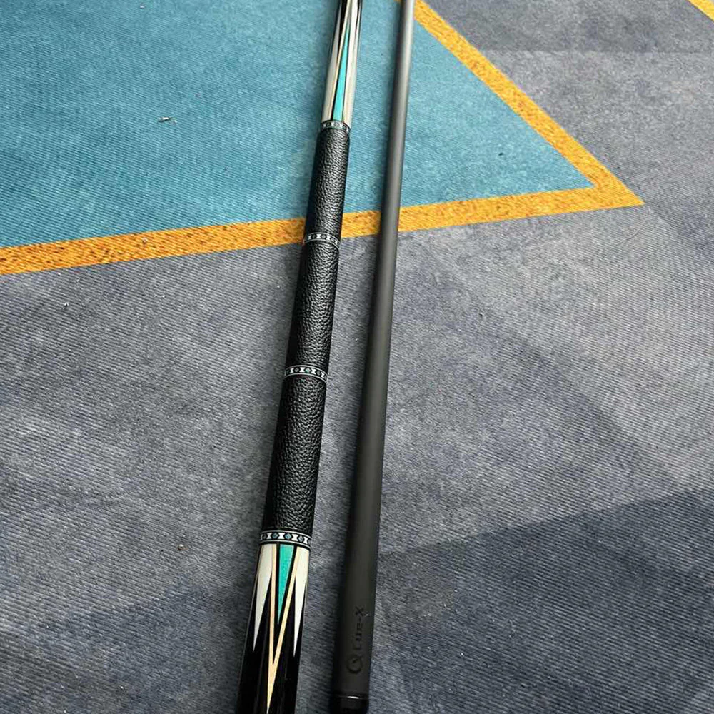 KONLLEN  Premier Professional HQ-05A2F 2-Piece Pool Cue Maple Wood 18.5-20OZ Billiard Cue 147CM - Blue&Black - Image 3