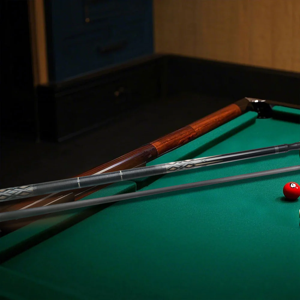 KONLLEN  Premier Professional HQ-07CF 2-Piece Pool Cue Maple Wood 18.5-20OZ Billiard Cue 147CM - Wood&Black - Image 8