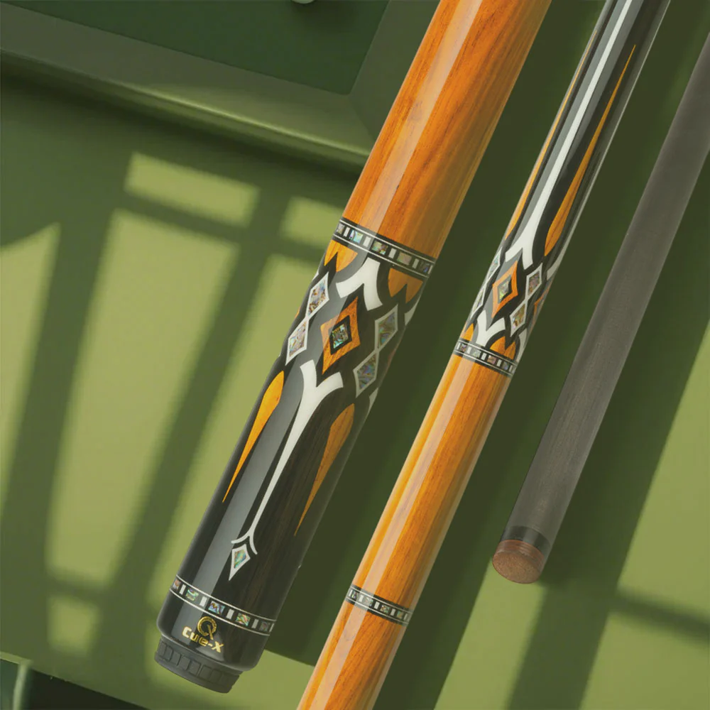 KONLLEN  Premier Professional HQ-08F 2-Piece Pool Cue Ebony Wood 18.5-20OZ Billiard Cue 147CM - Brown&Black - Image 7