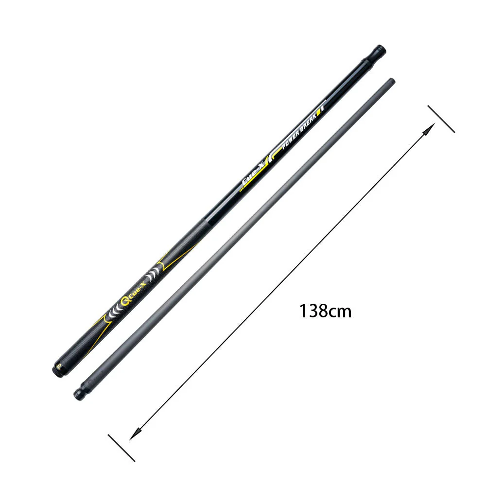 KONLLEN  Premier Professional HQ-JP 3-Piece Jump Cue 11.4OZ Billiard Cue 138CM - Yellow&Black - Image 5