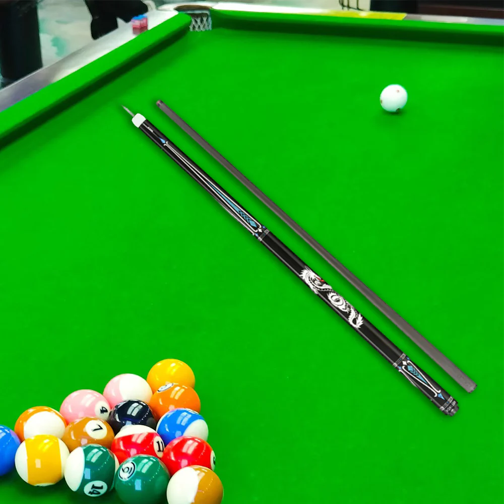 KONLLEN  Premier Professional LW-2 Lowversion 18.5-20OZ 2-Piece Pool Cue Maple Wood 147CM Billiard Cue - Dark Blue&Black - Image 3
