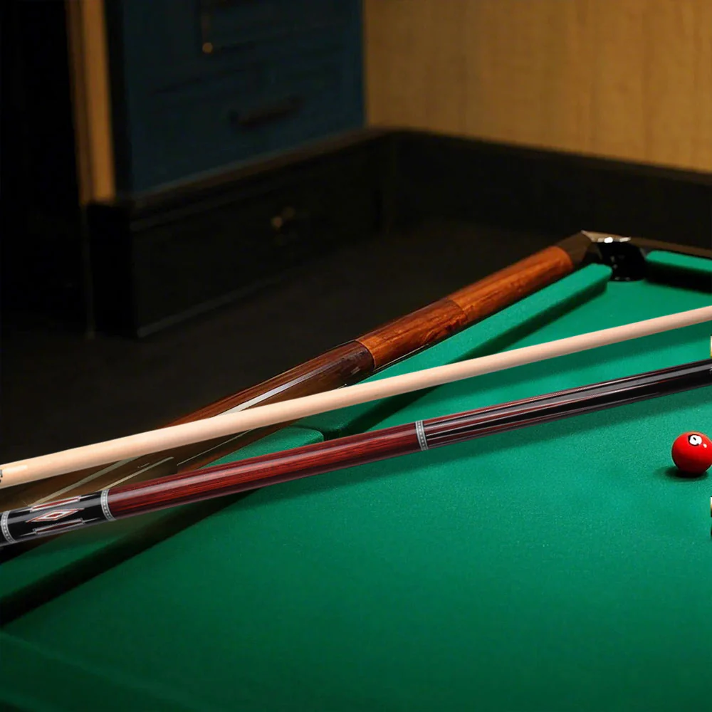 KONLLEN  Premier Professional Zokue-2 2-Piece Carom Cue Maple Wood 18.5-20OZ Billiard Cue 147CM - Red&Black - Image 4