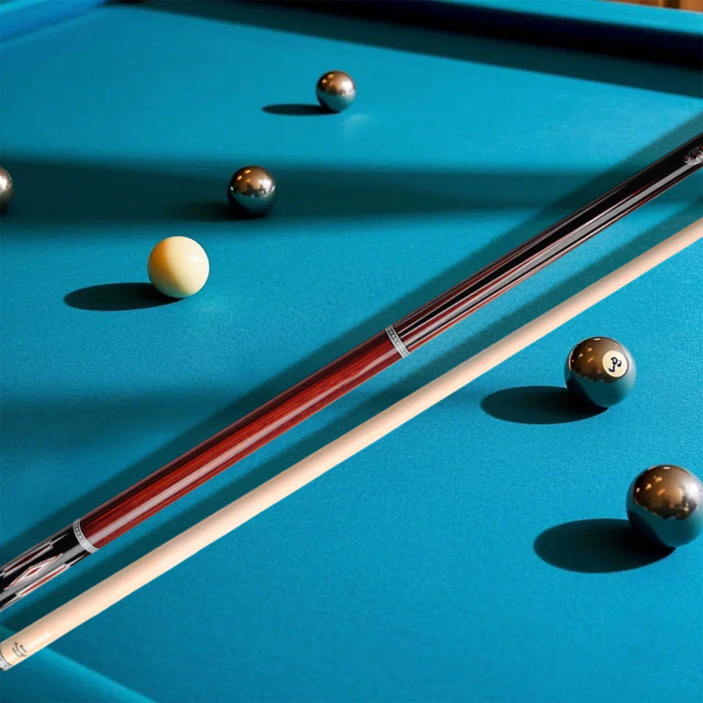 KONLLEN  Premier Professional Zokue-2 2-Piece Carom Cue Maple Wood 18.5-20OZ Billiard Cue 147CM - Red&Black - Image 5