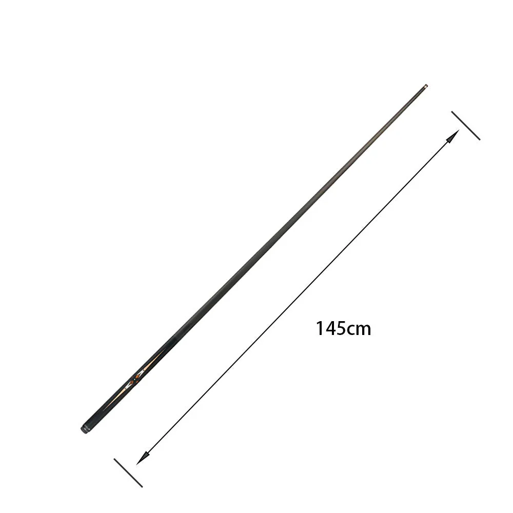 KONLLEN Premier Professional FT-1 One Piece Snooker Cue Maple Wood 18.5-20OZ Billiard Cue 145cm - Yellow&Black - Image 6