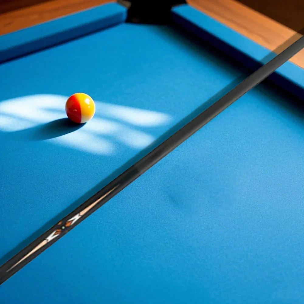 KONLLEN Premier Professional FT-1 One Piece Snooker Cue Maple Wood 18.5-20OZ Billiard Cue 145cm - Yellow&Black - Image 7