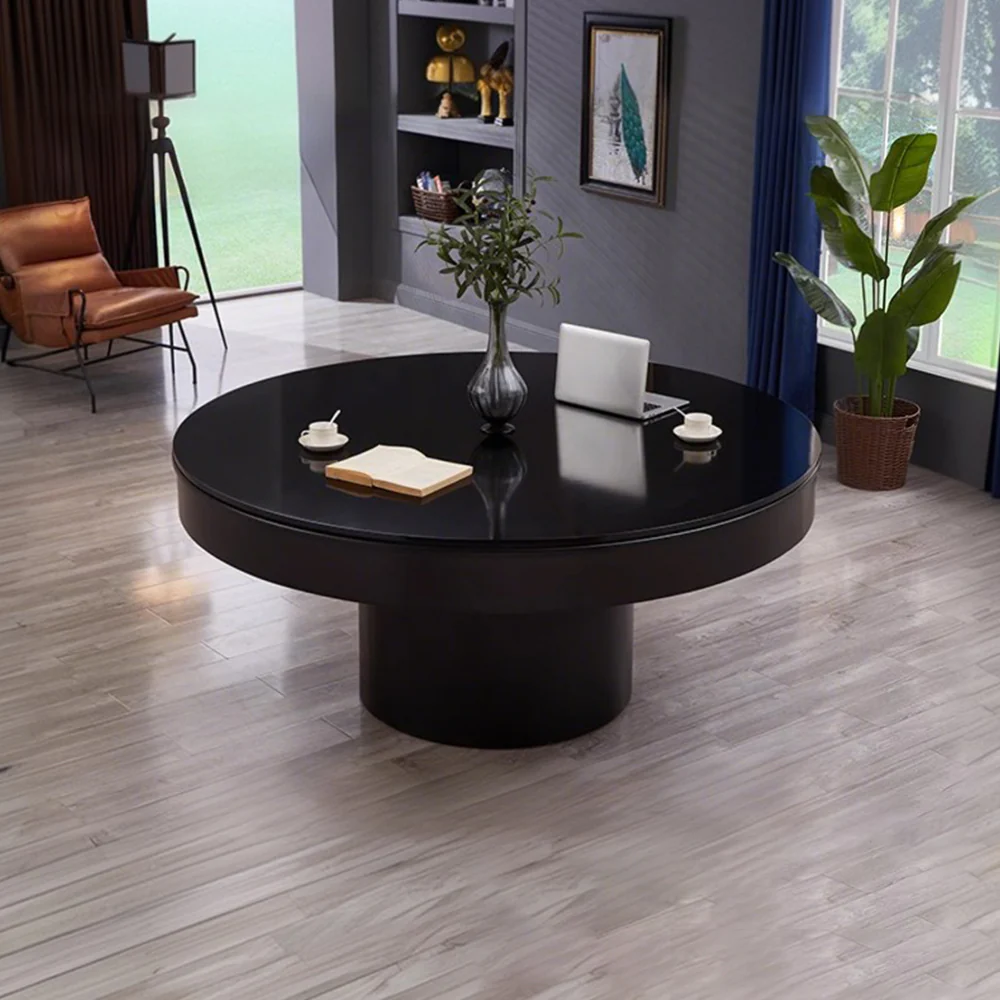 CUETIQ L042 Marble 160cm Diameter 2-IN-1 Round Billiard Table/ Office Desk - Image 27