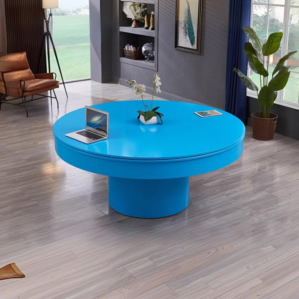 CUETIQ L042 Marble 160cm Diameter 2-IN-1 Round Billiard Table/ Office Desk - Image 17