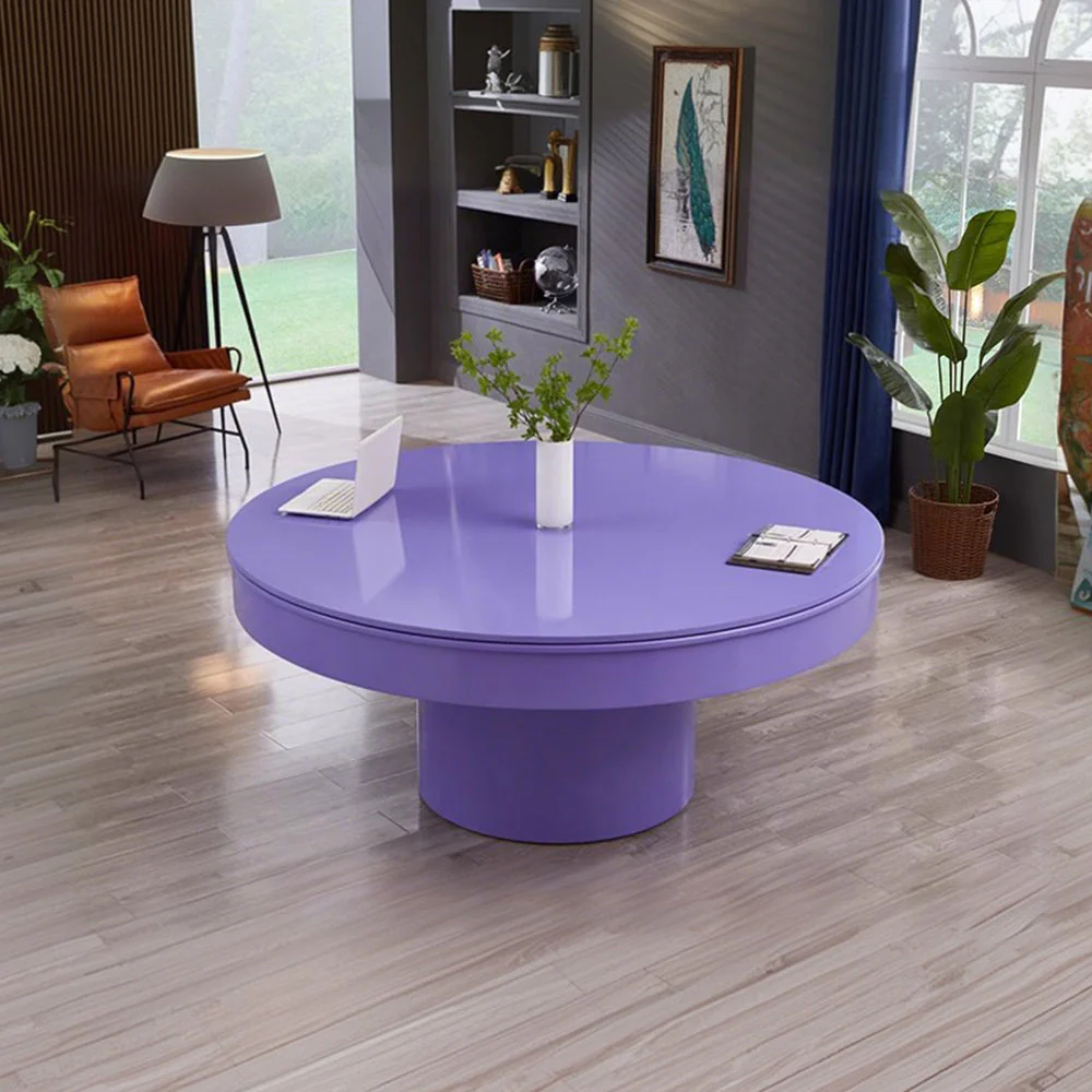 CUETIQ L042 Marble 160cm Diameter 2-IN-1 Round Billiard Table/ Office Desk - Image 7