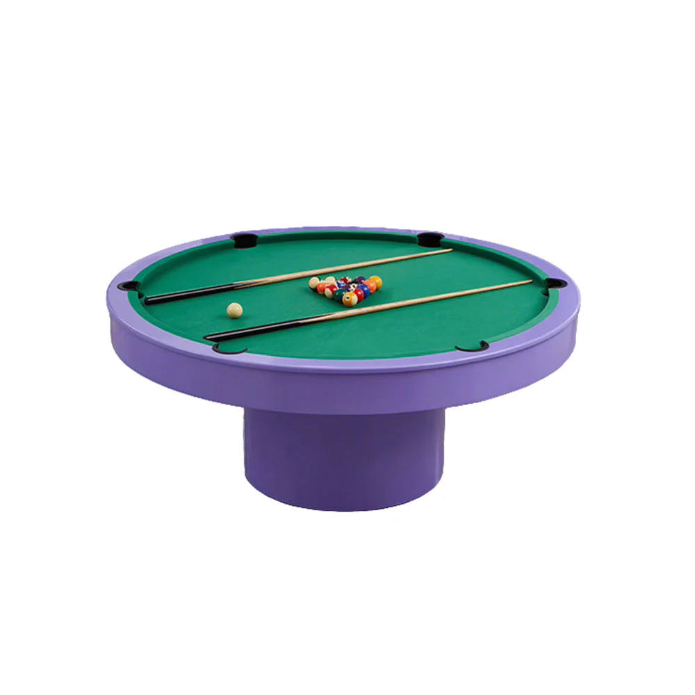 CUETIQ L042 200cm Diameter 2-IN-1 Round Billiard Table/ Office Desk - Image 12