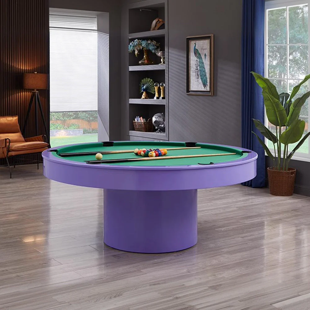 CUETIQ L042 200cm Diameter 2-IN-1 Round Billiard Table/ Office Desk - Image 14