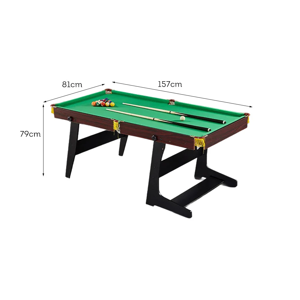 CUETIQ GTF003 5FT/6FT 3-IN-1 Billiard Table/ Ping-pong Table/ Office Desk Foldable Design - Image 11