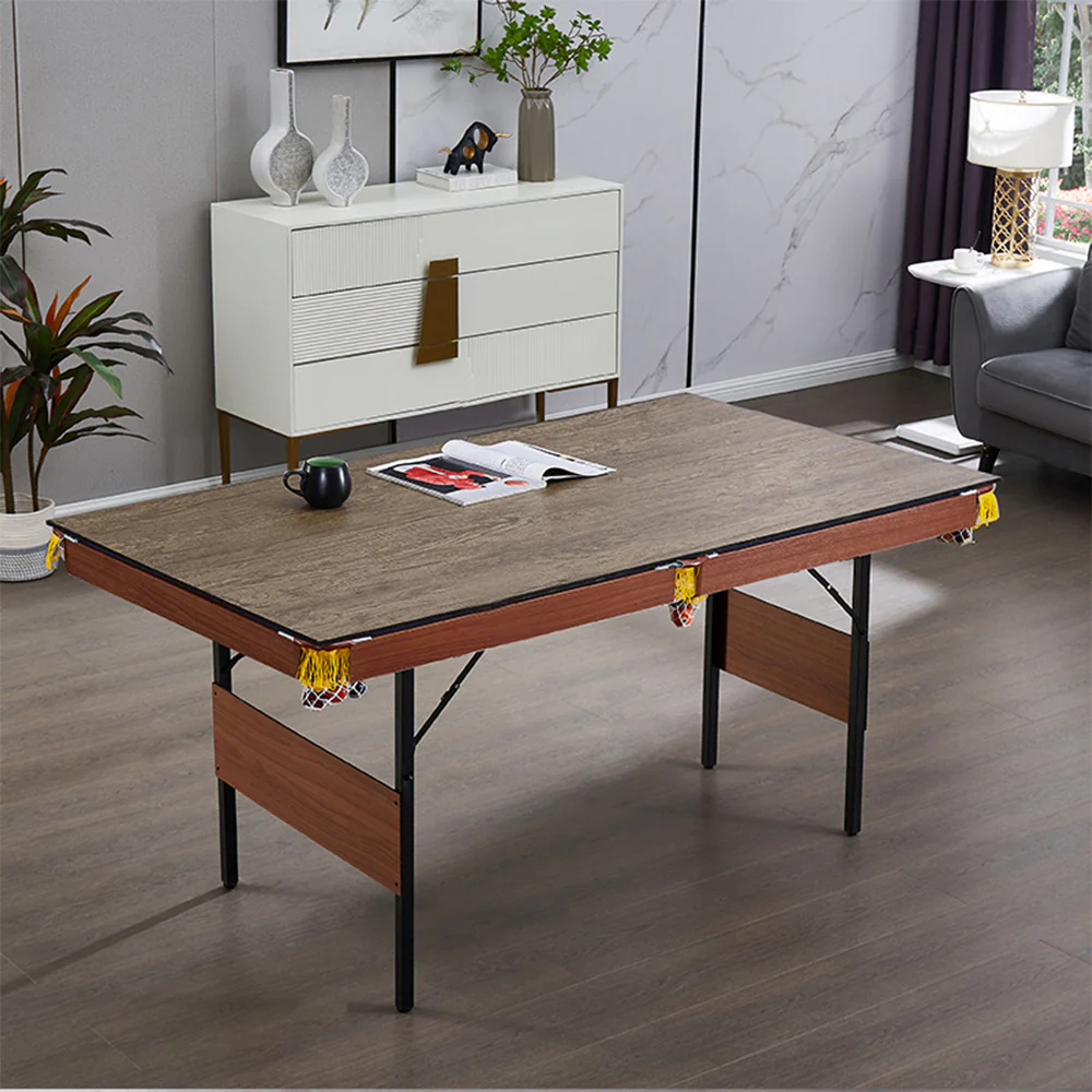 CUETIQ GTF006 5FT 3-IN-1 Billiard Table/ Ping-pong Table/ Office Desk Foldable Design - Image 4