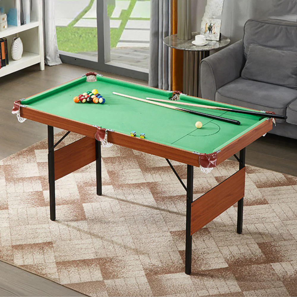 CUETIQ GTF006 5FT 3-IN-1 Billiard Table/ Ping-pong Table/ Office Desk Foldable Design - Image 9