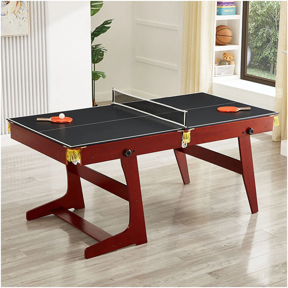 CUETIQ GTF009 6FT 3-IN-1 Billiard Table/ Ping-pong Table/ Office Desk Foldable Design - Image 30