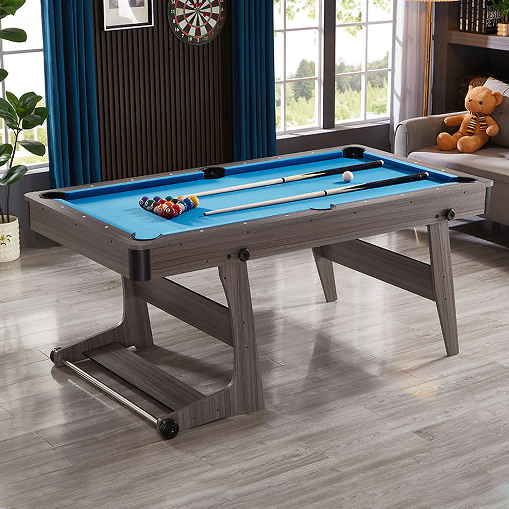 CUETIQ GTF009 6FT 3-IN-1 Billiard Table/ Ping-pong Table/ Office Desk Foldable Design - Image 61