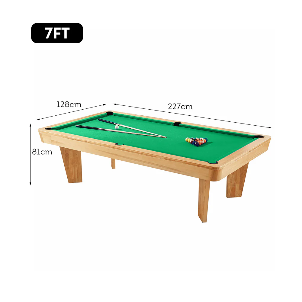 CUETIQ L040 7/8/9FT 3-IN-1 Slate Billiard Table/ Ping-pong Table/ Office Desk Solid Wood Frame - Image 17