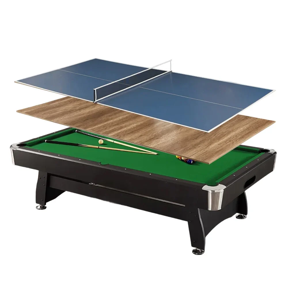 CUETIQ GTMDF003 8FT MDF 3IN1 Billiard Table / Ping-pong Table/ Office Desk
