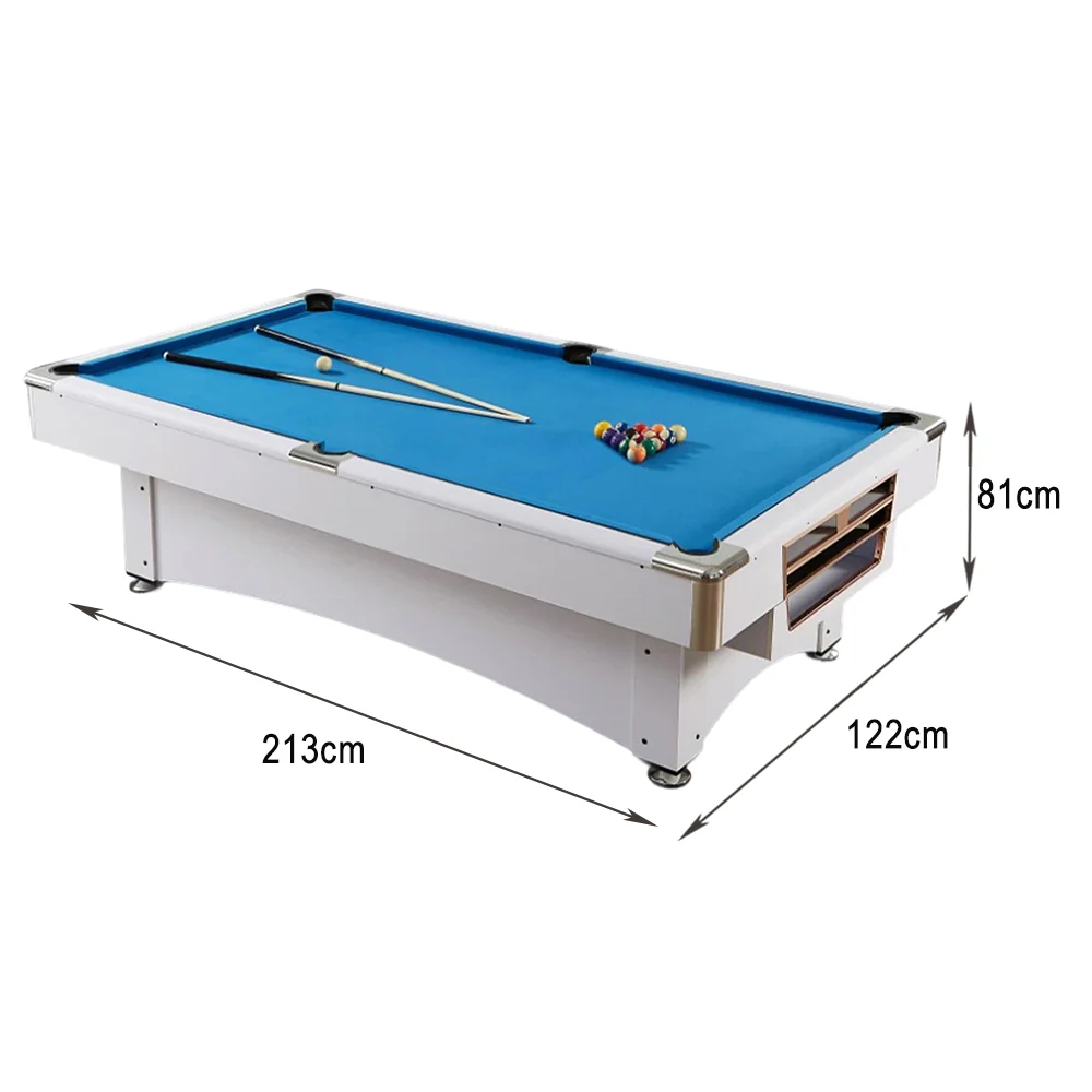CUETIQ GTMDF004 7FT MDF 3IN1 Billiard Table / Ping-Pong Table/ Office Desk - Image 8