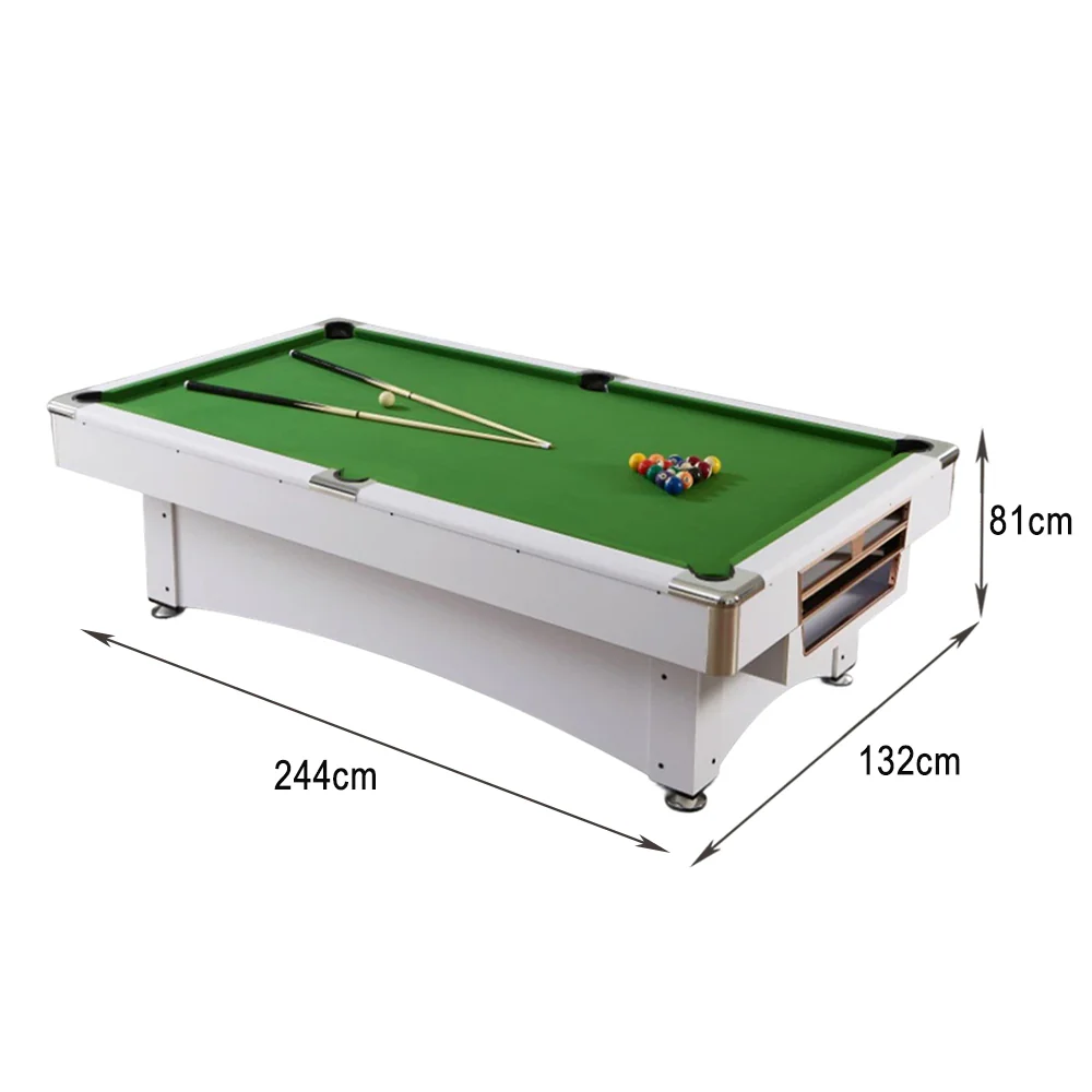 CUETIQ GTMDF004 8FT MDF 3IN1 Billiard Table / Ping-Pong Table/ Office Desk - Image 20