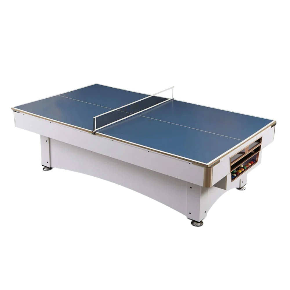 CUETIQ GTMDF004 8FT MDF 3IN1 Billiard Table / Ping-Pong Table/ Office Desk - Image 6