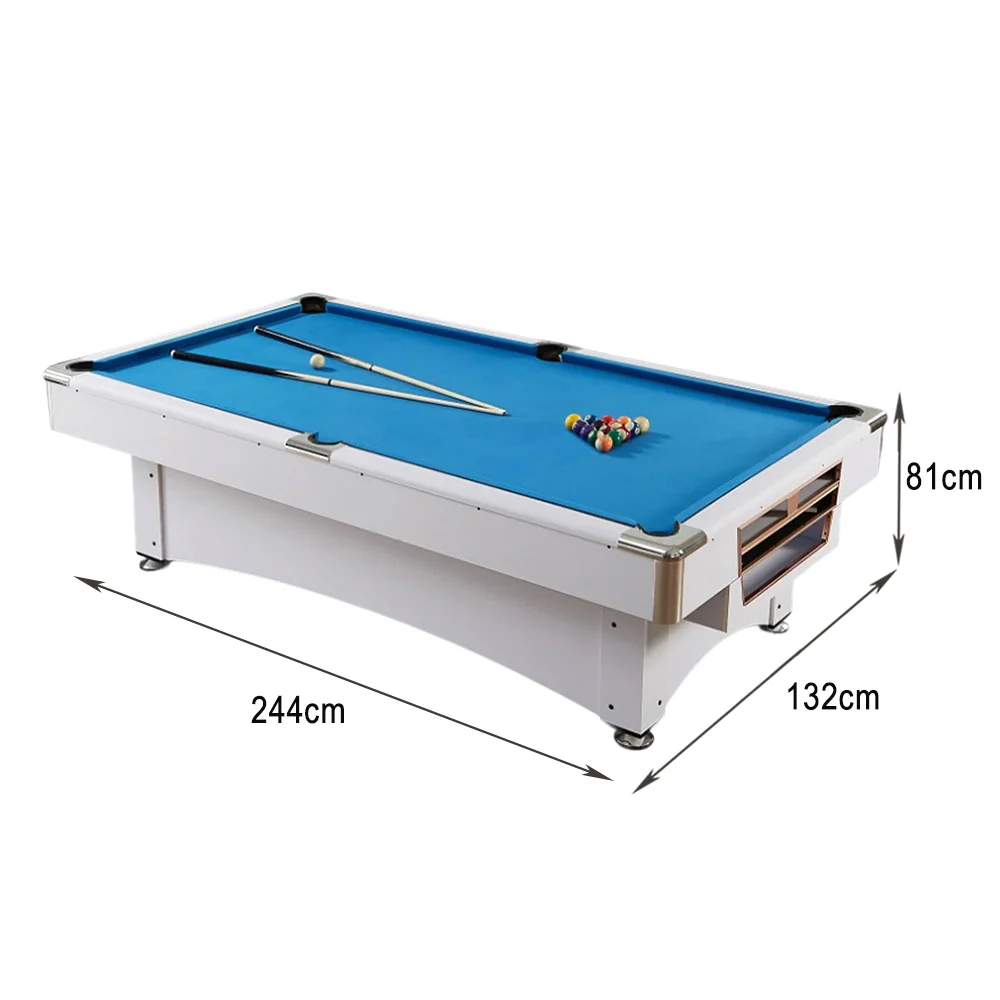 CUETIQ GTMDF004 8FT MDF 3IN1 Billiard Table / Ping-Pong Table/ Office Desk - Image 7