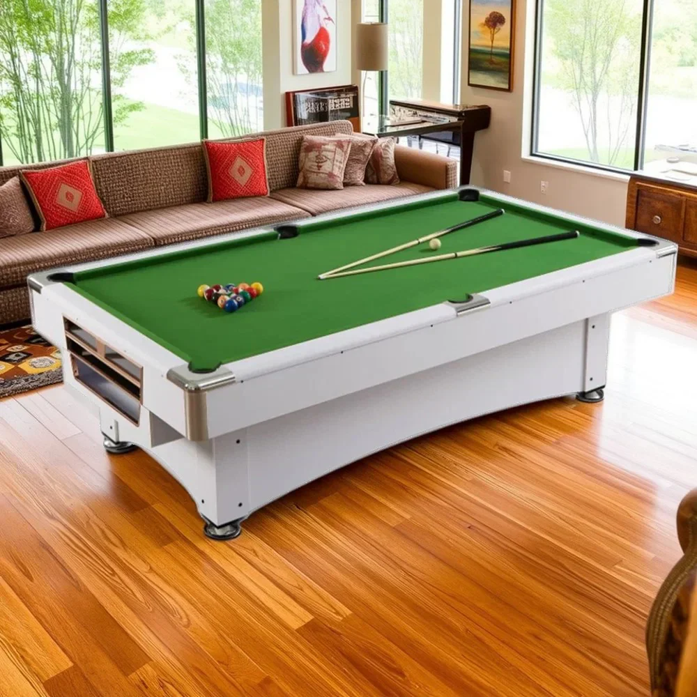 CUETIQ GTMDF004 9FT MDF 3IN1 Billiard Table / Ping-Pong Table/ Office Desk - Image 12