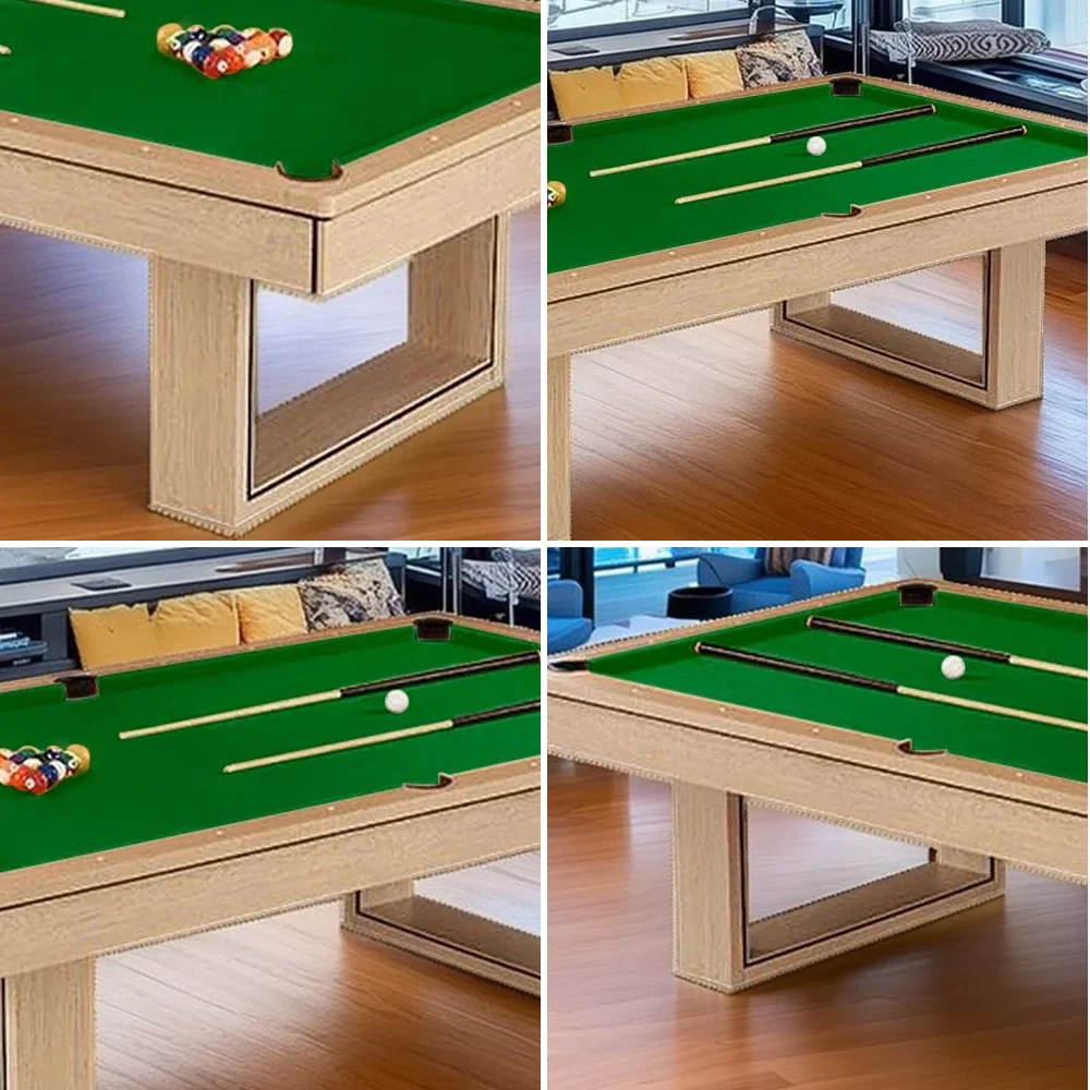 CUETIQ GTMDF009 7FT MDF 3IN1 Billiard Table / Ping-pong Table/ Office Desk - Image 25
