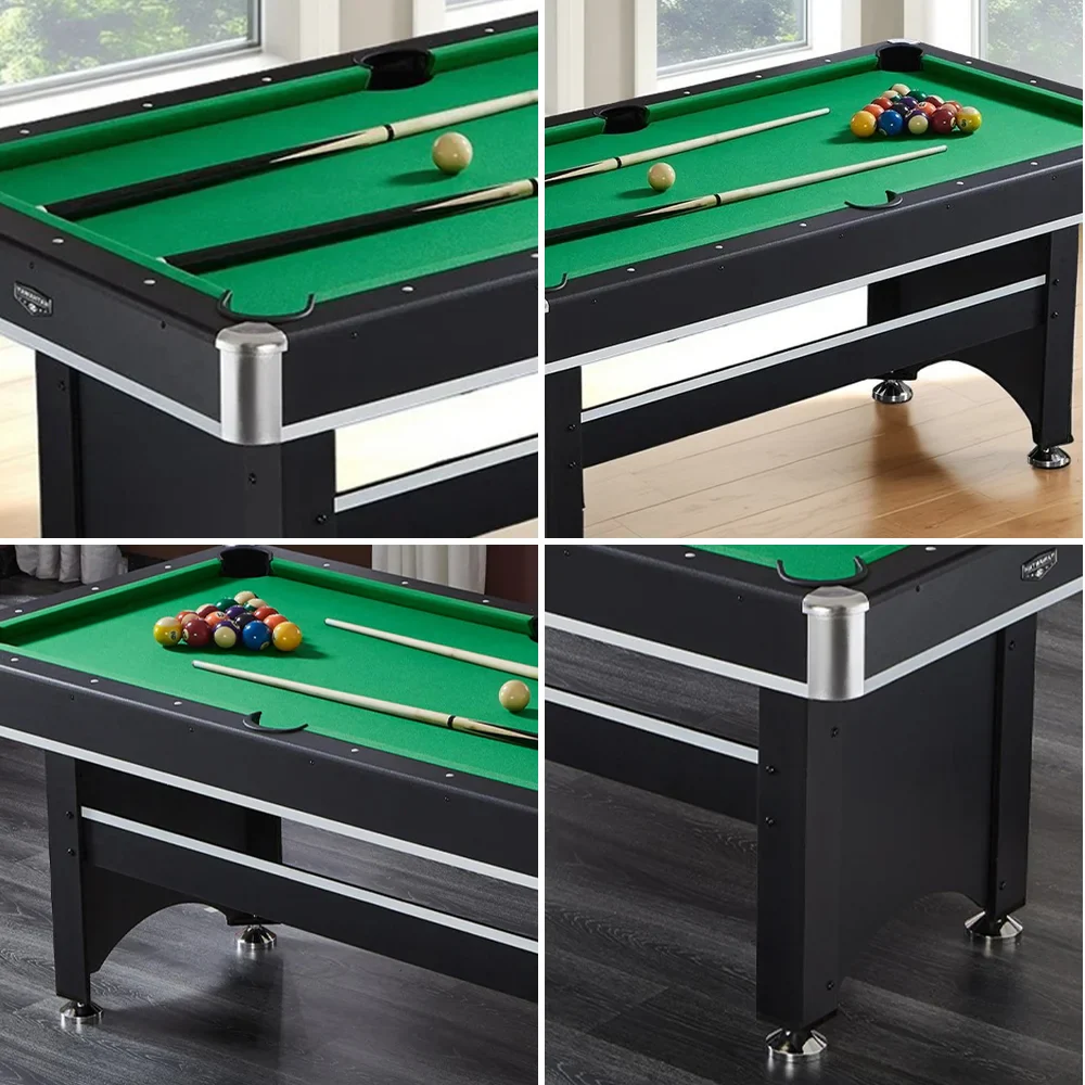 CUETIQ GTMDF010 6FT MDF 3IN1 Billiard Table / Ping-pong Table/ Office Desk - Image 9