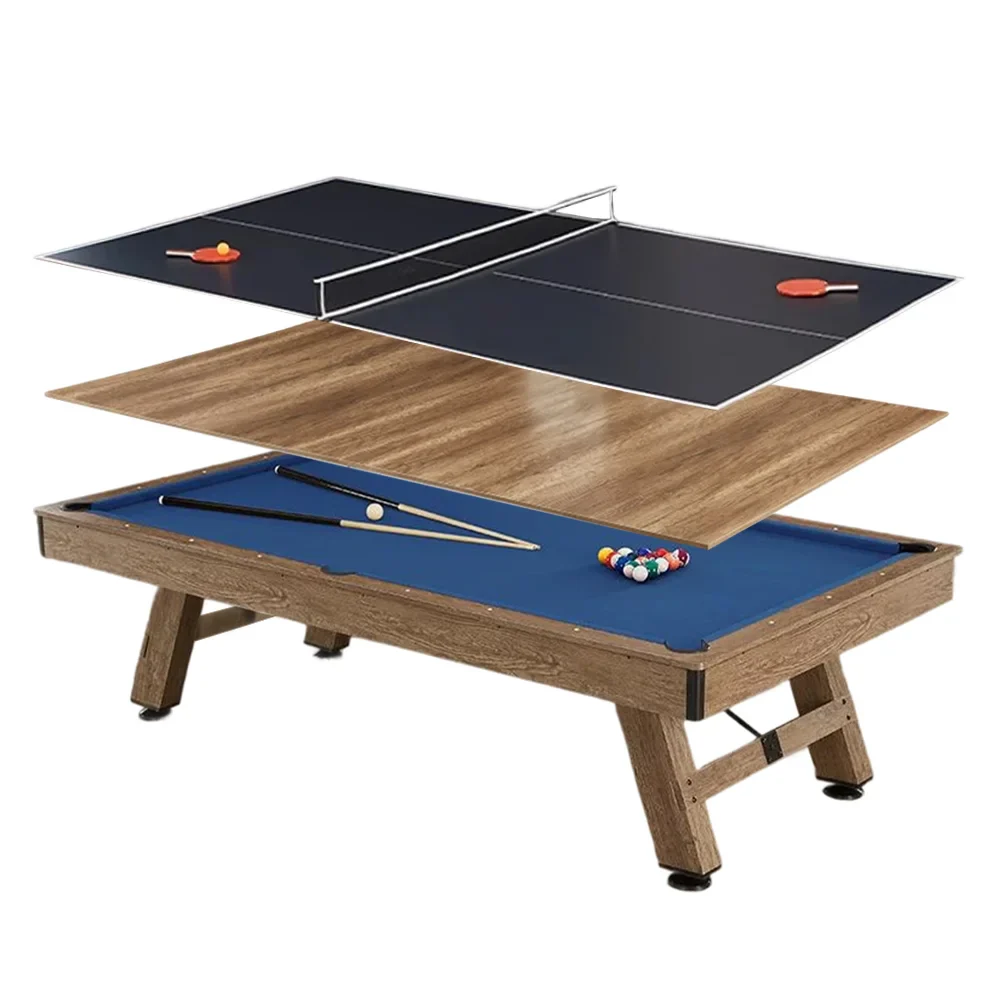 CUETIQ GTMDF011 7FT MDF 3IN1 Billiard Table / Ping-Pong Table/ Office Desk