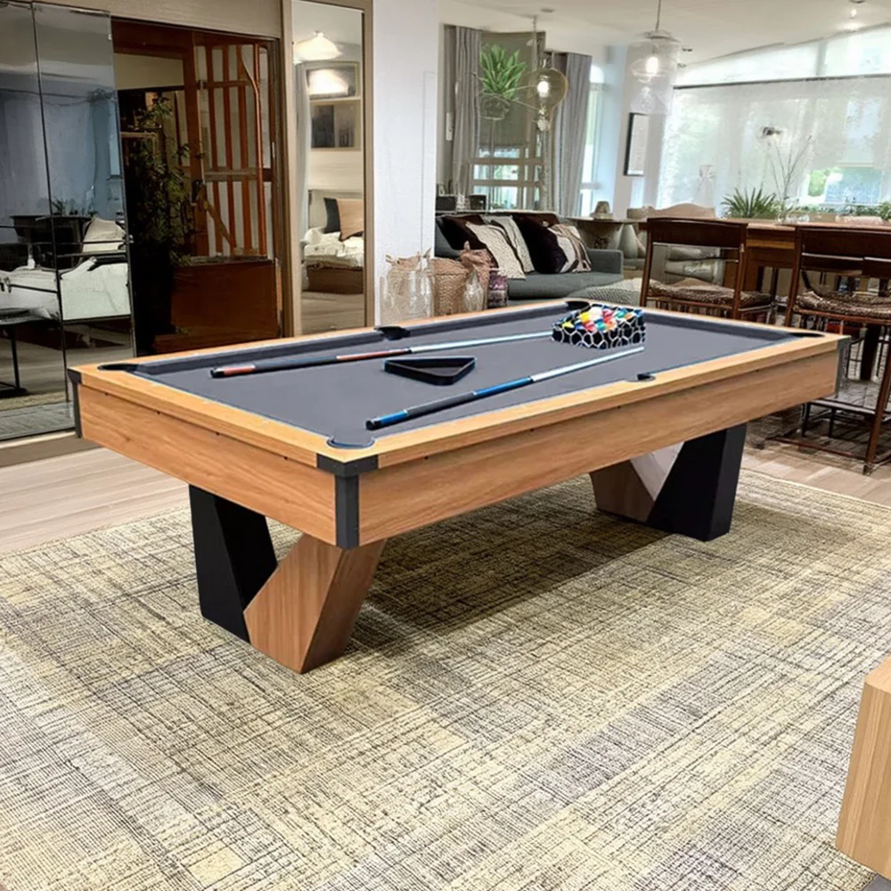 CUETIQ 9FT MDF Billiard Table V-Frame Design W/ Accessories - Image 17