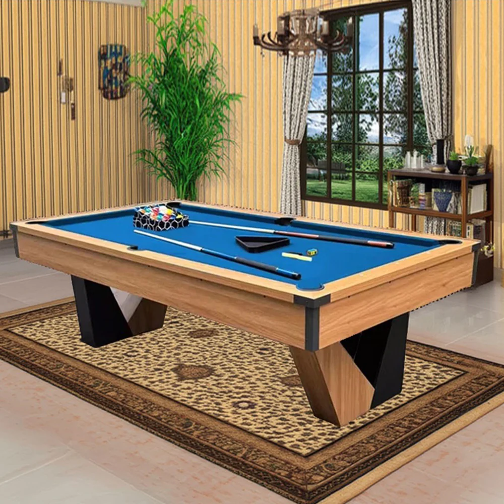 CUETIQ 9FT MDF Billiard Table V-Frame Design W/ Accessories - Image 12