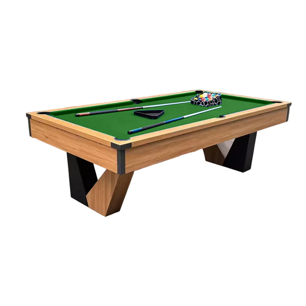 CUETIQ 9FT MDF Billiard Table V-Frame Design W/ Accessories - Image 6