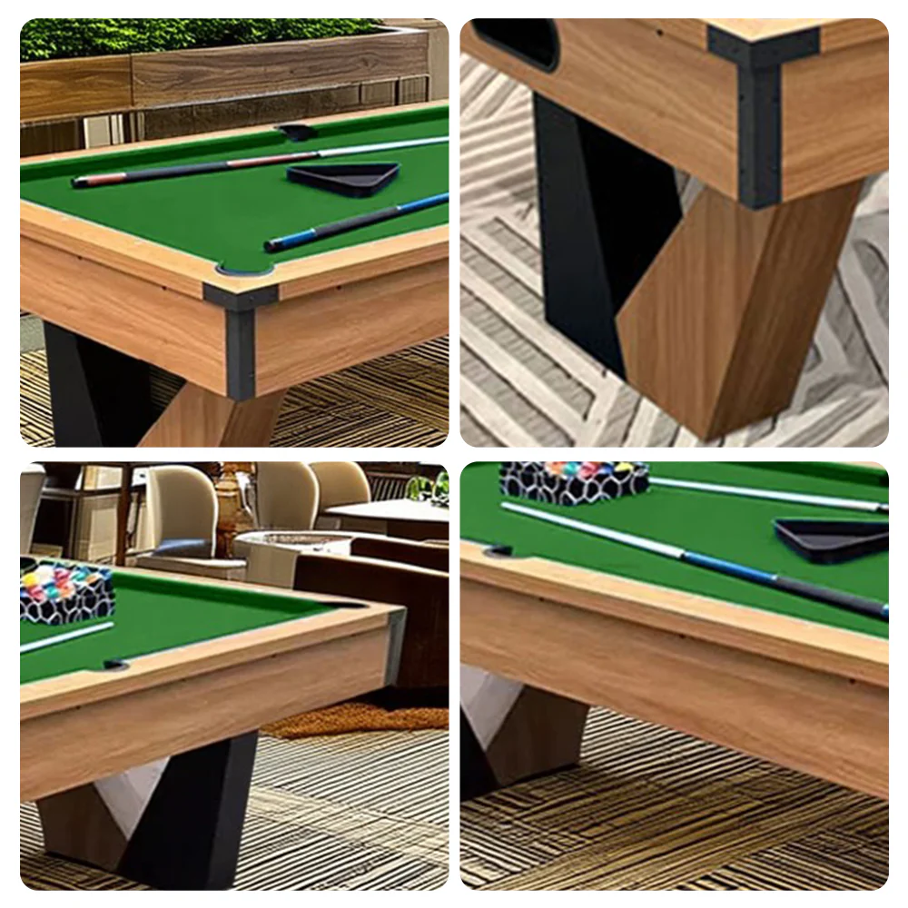 CUETIQ 9FT MDF Billiard Table V-Frame Design W/ Accessories - Image 8