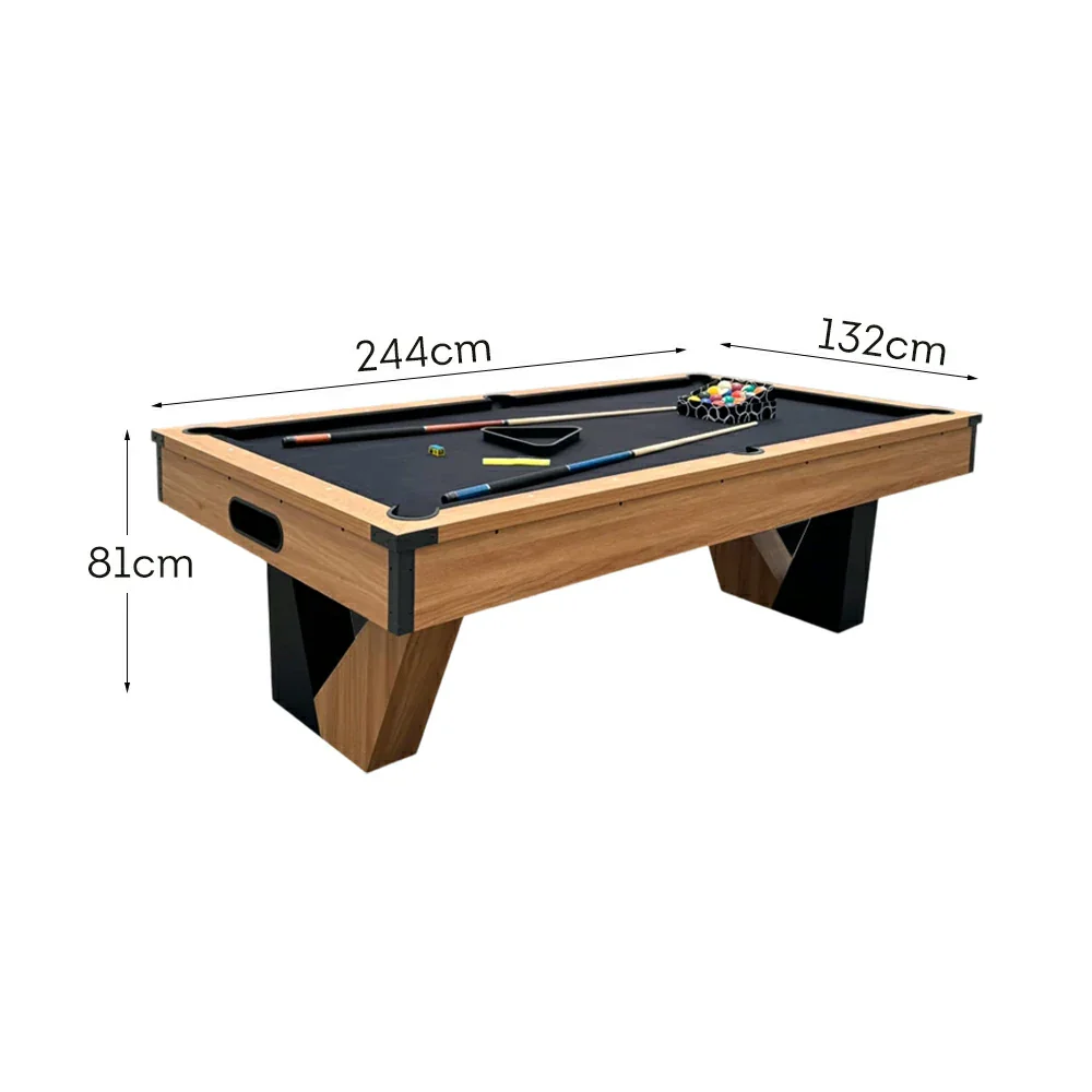 CUETIQ 8FT MDF Billiard Table V-Frame Design W/ Accessories - Image 19