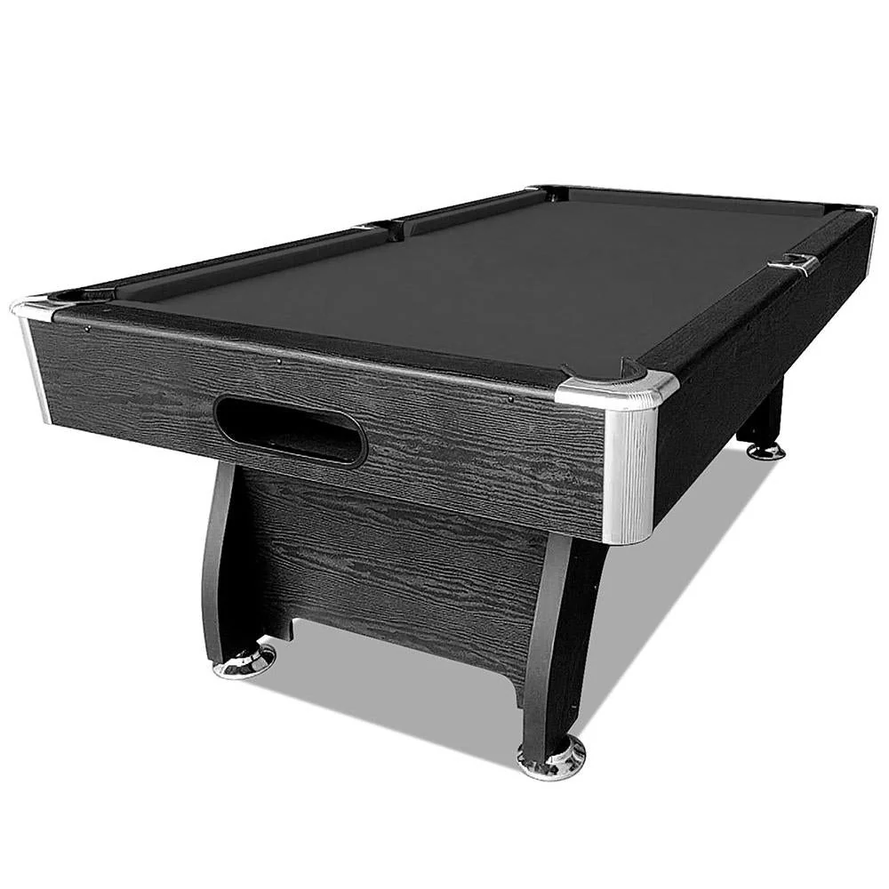 CUETIQ 7FT MDF Pool Snooker Billiard Table with Accessories Pack - Black Frame - Image 20