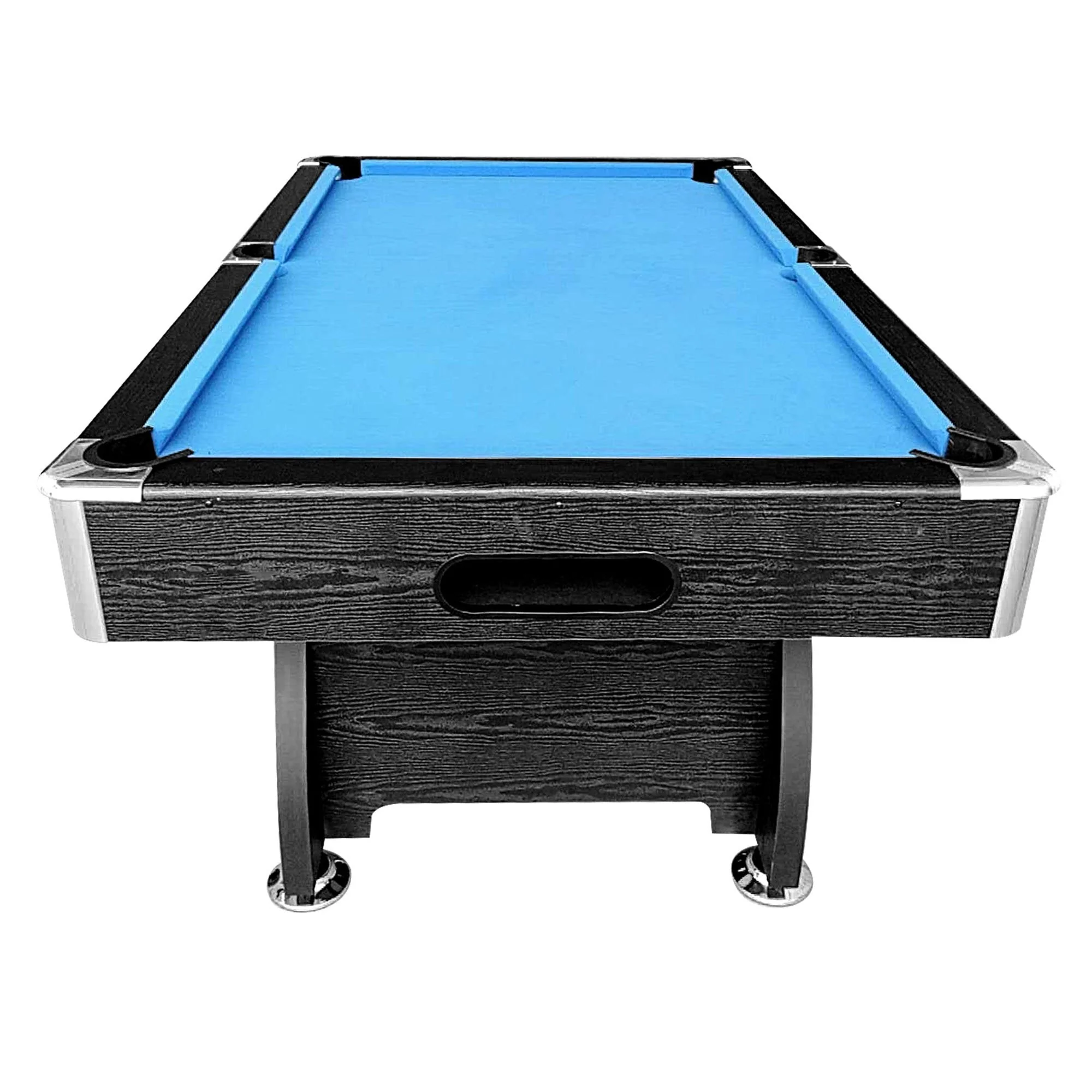 CUETIQ 8FT MDF Black Frame Pool Snooker Billiard Table with Accessories Pack - Image 13