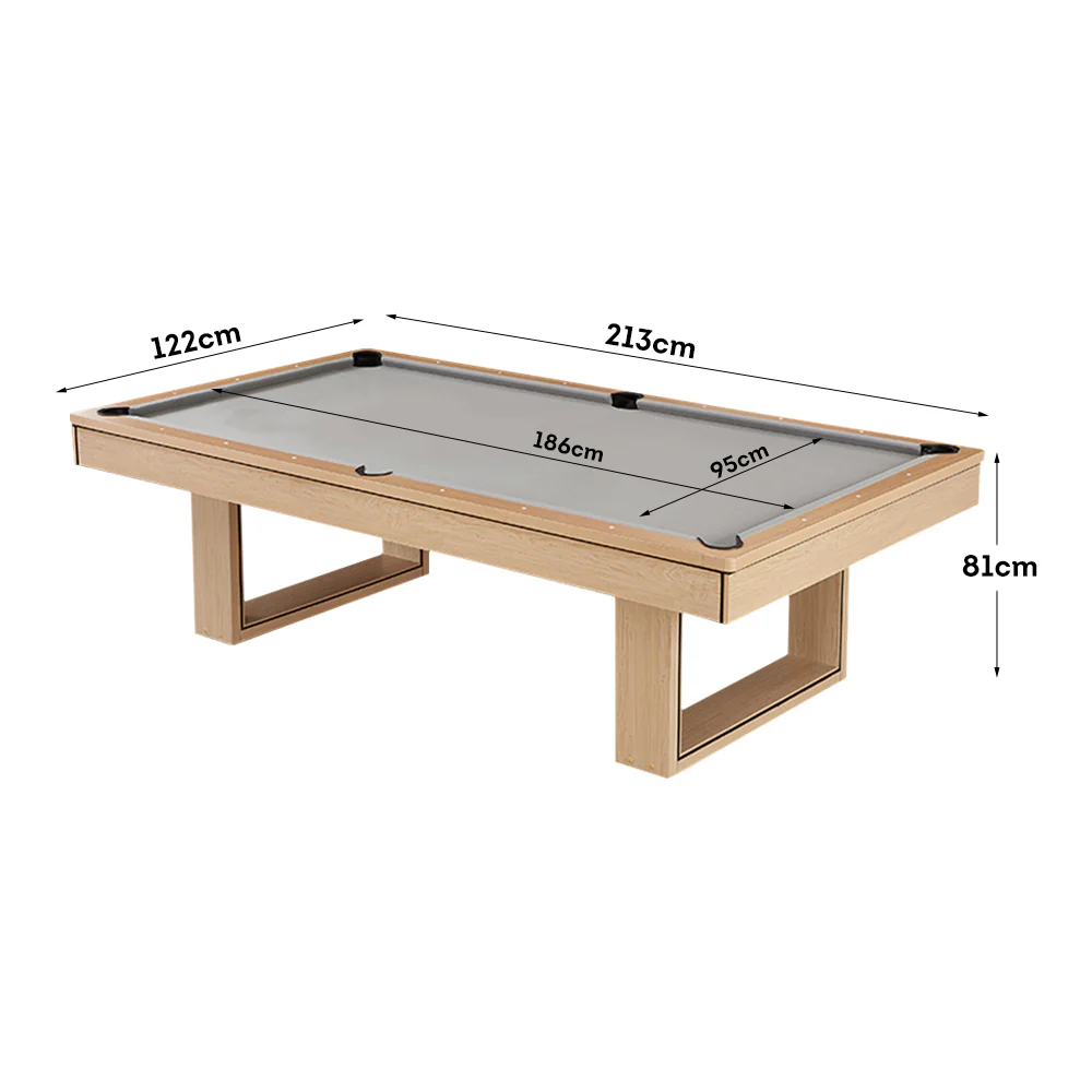 CUETIQ 7FT 3-IN-1 Simple Modern Pool Table/ Billards Table/ Pingpong Table/ Dining Table With Free Accessories - Image 24