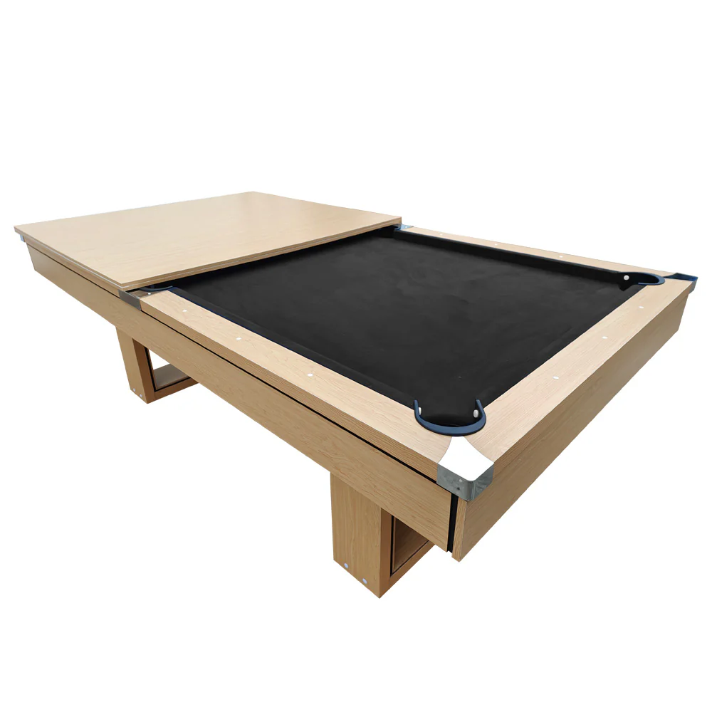 CUETIQ 7FT 3-IN-1 Simple Modern Pool Table/ Billards Table/ Pingpong Table/ Dining Table With Free Accessories - Image 4