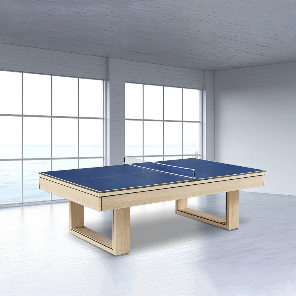 CUETIQ 7FT 3-IN-1 Simple Modern Pool Table/ Billards Table/ Pingpong Table/ Dining Table With Free Accessories - Image 6