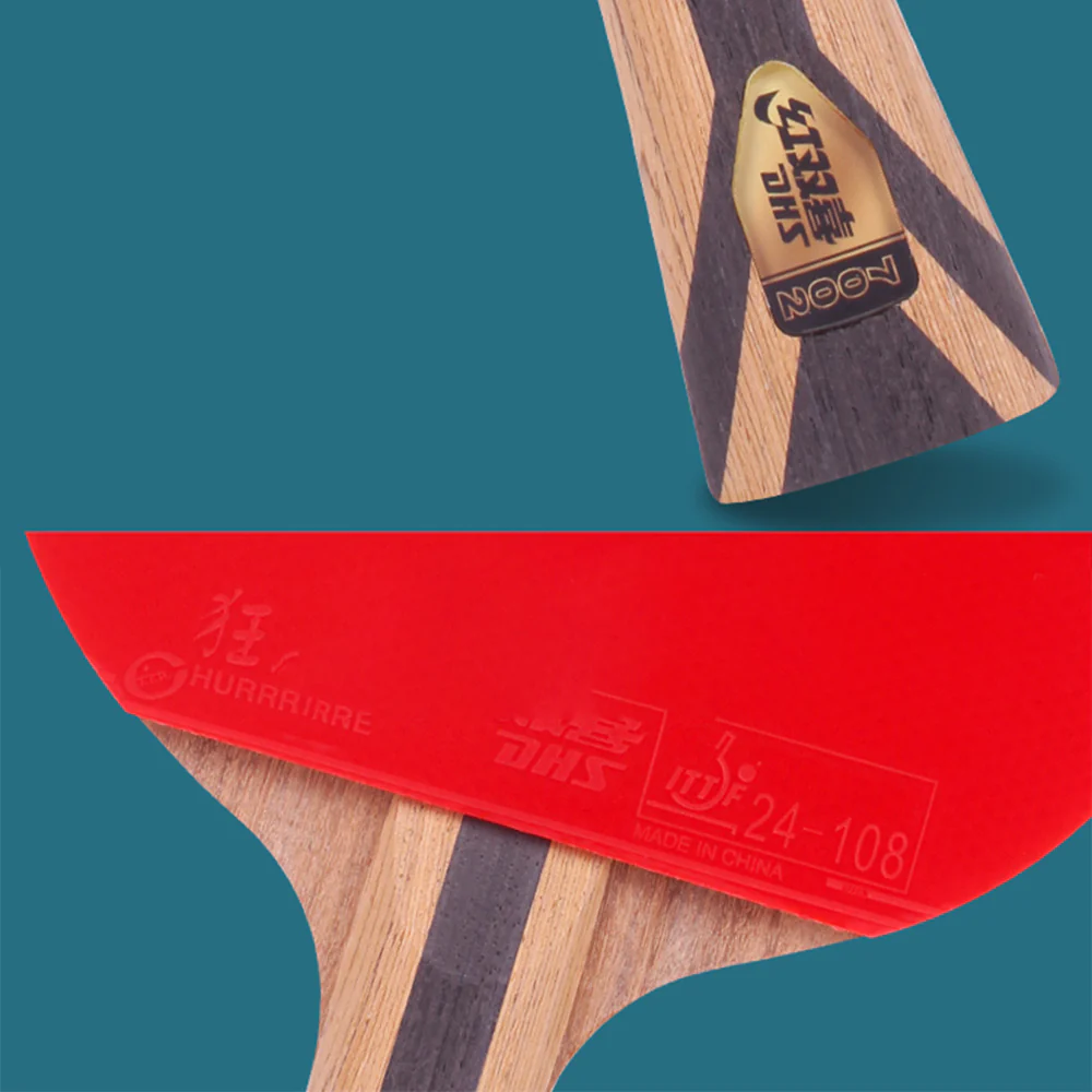 DHS 7-Star Ping Pong Racket Paddle/ Table Tennis Racket with Balls 7002/7006 - Image 7