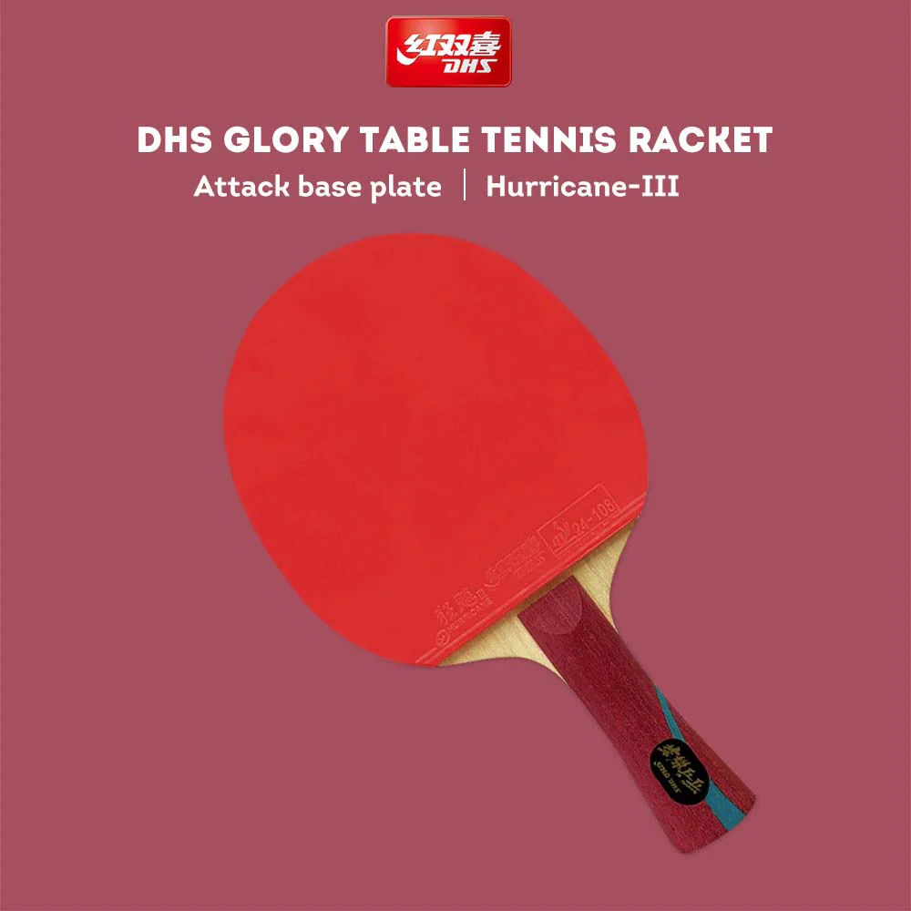 DHS Glory Tennis Racket/Flared Handle/Ping Pong Paddle - Image 9