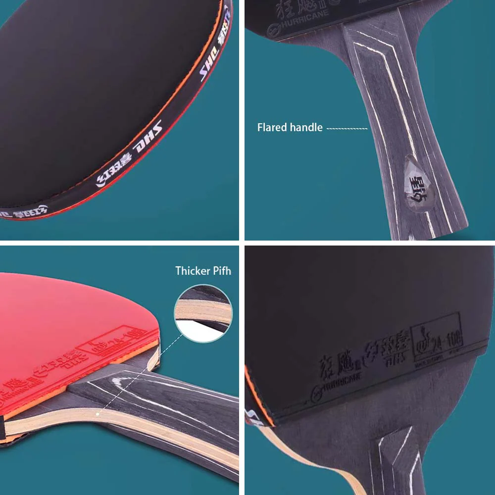 DHS Ping Pong Paddle Gift Box/Star diamond Tennis Racket - Image 16