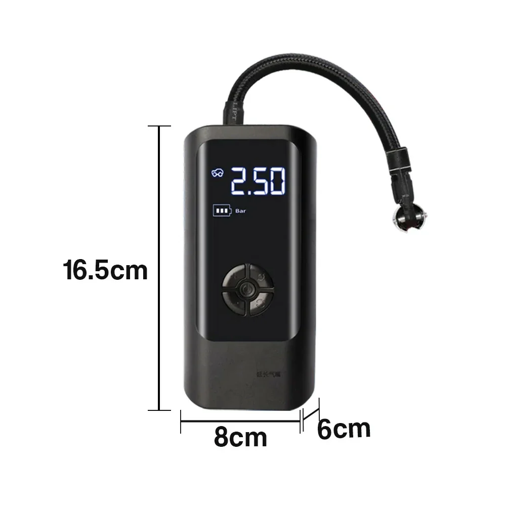 DUNK MASTER Electric Air Pump – Precision Pressure Detection, Auto Stop Inflation – Powerful 100/120/150 Cylinder Options, Fast and Portable Design for Sports Balls and Tires - Image 5