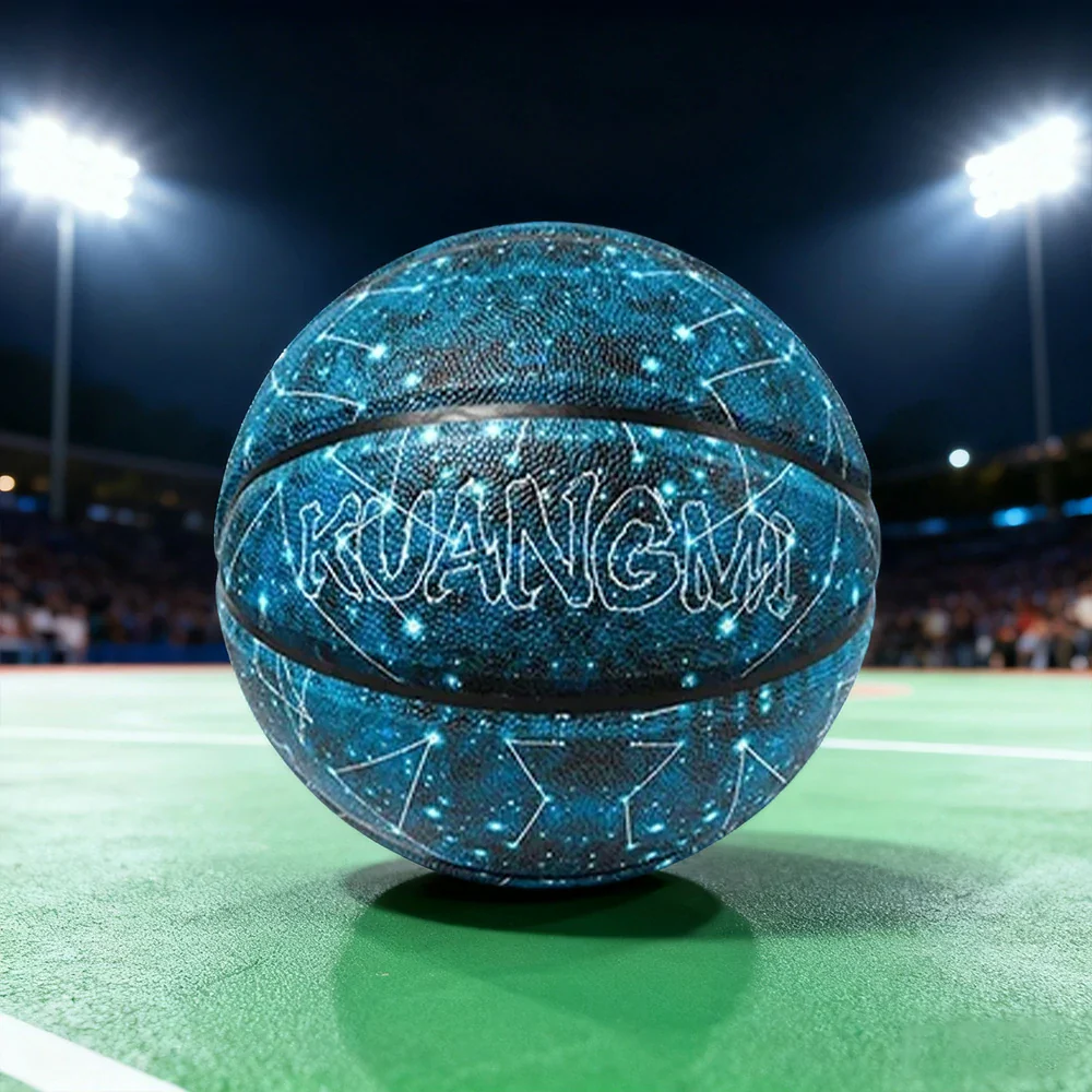 DUNK MASTER Basketball 7# – Quick Rebound, Durable Butyl Bladder – UV Ink Printing, Moisture-Wicking Leather - Image 2