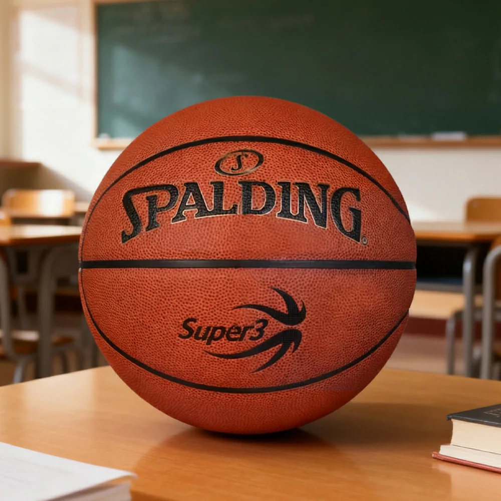 DUNK MASTER 77-747Y SPALDING Authentic Basketball 24.6cm 7# - High-Performance Grip, Durable Rubber Bladder, Long-Lasting Textured Surface - Image 4