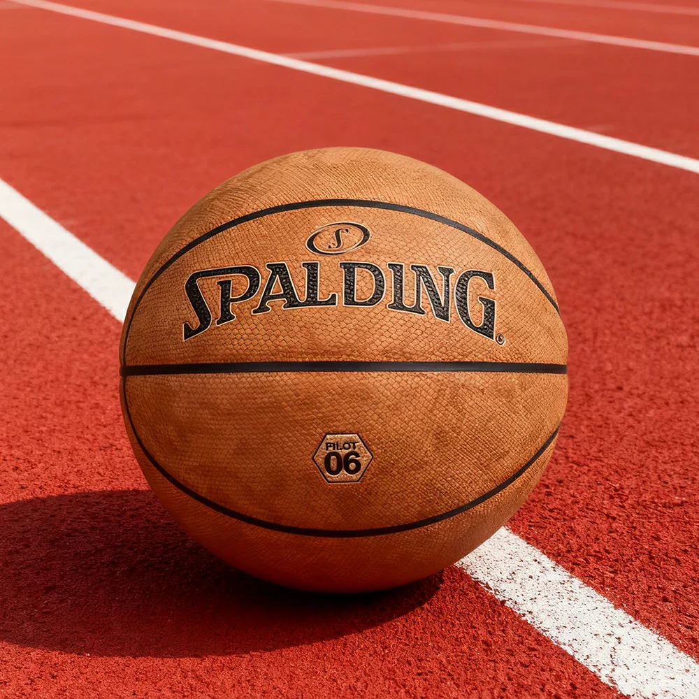 DUNK MASTER 77-739Y SPALDING Authentic Basketball 7# Professional-Grade Nylon Winding Rubber Core, Stable Pressure, Durable Design - Image 4