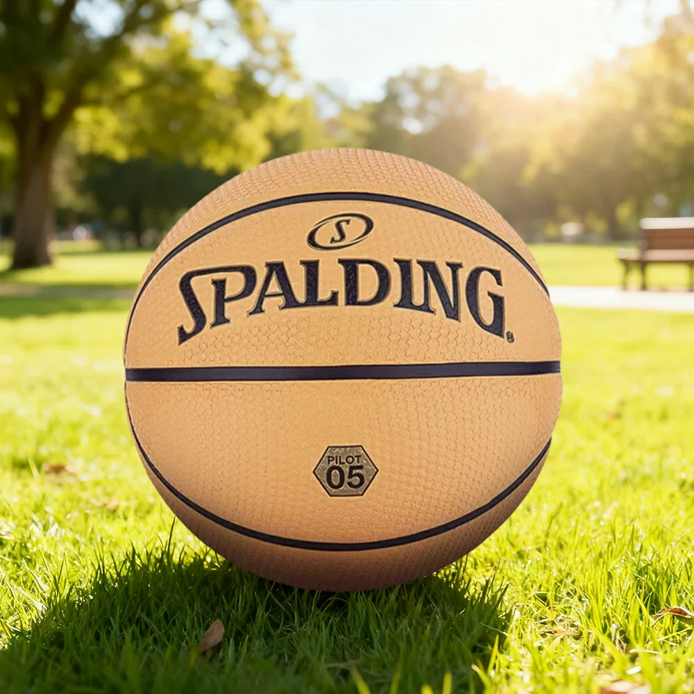 DUNK MASTER 85-011Y SPALDING Authentic Basketball 7# High-Performance PU Rubber Bladder Nylon Winding, Superior Grip, Durable Design - Image 4